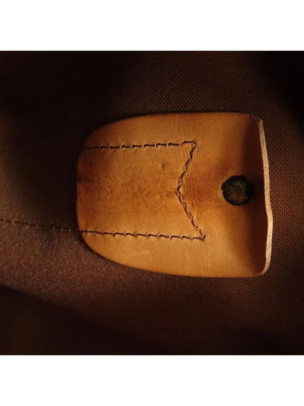 Louis Vuitton Sac Polochon Boston Bag Monogram Canvas